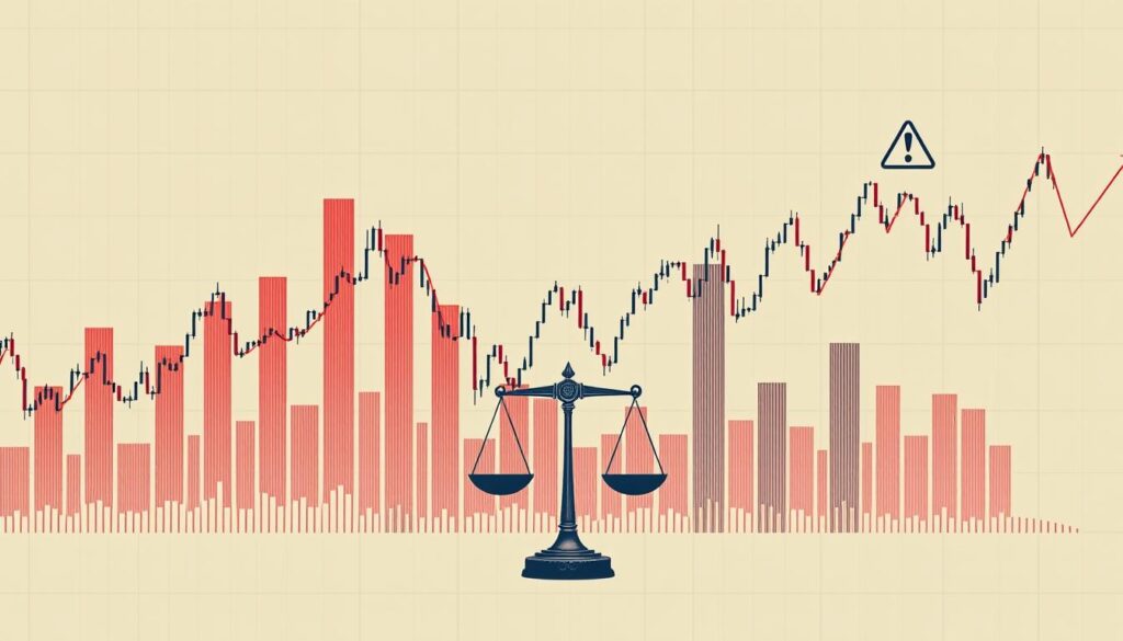 Volume Analysis and Risk Management during Distribution